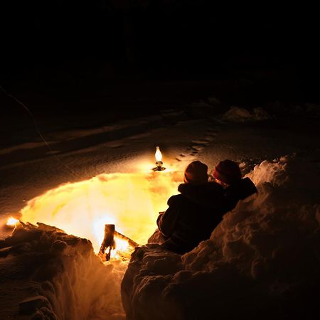 Langforsen Glamping & Lapland Experience 호텔 Lapptrask 외부 사진