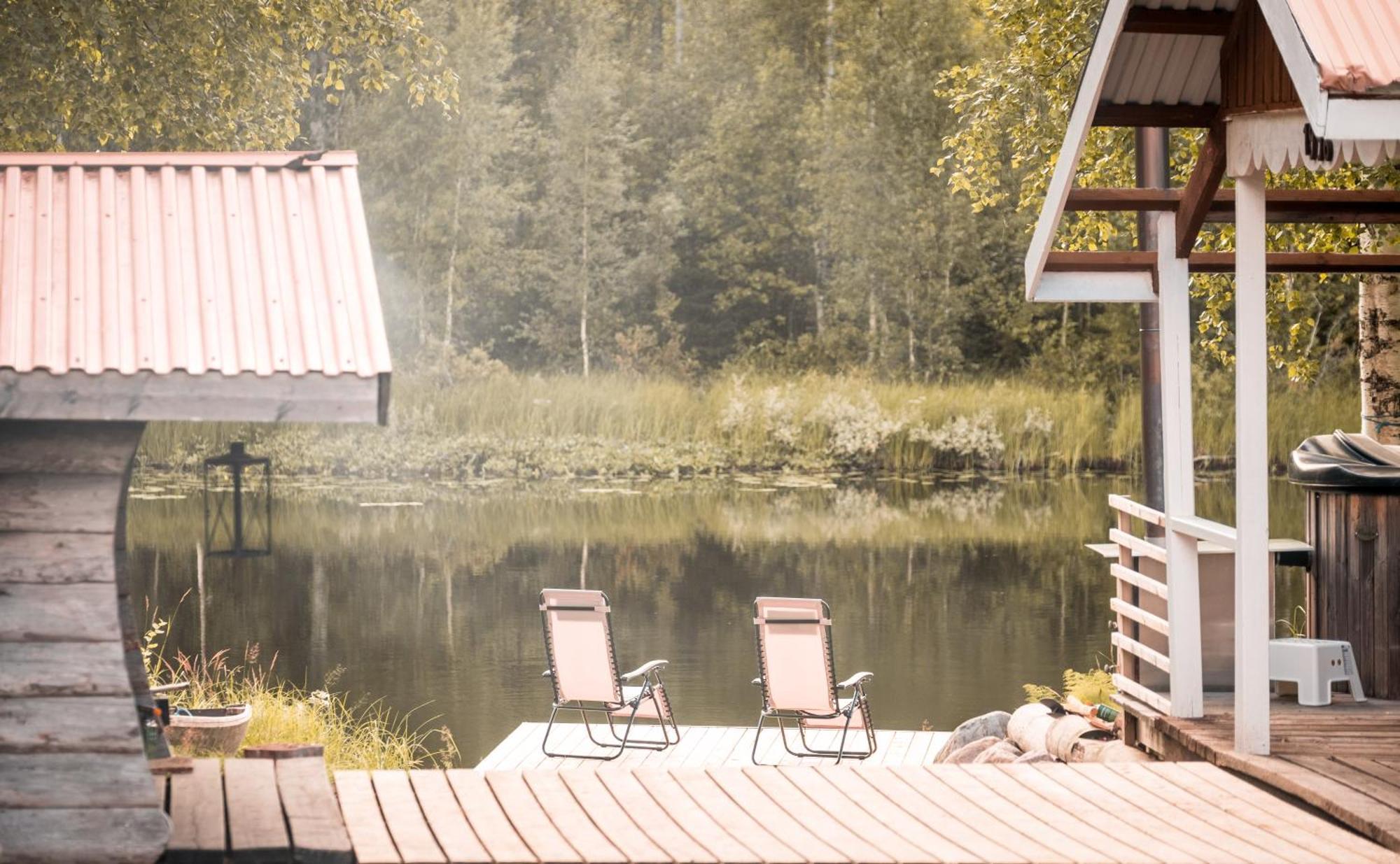 Langforsen Glamping & Lapland Experience 호텔 Lapptrask 외부 사진