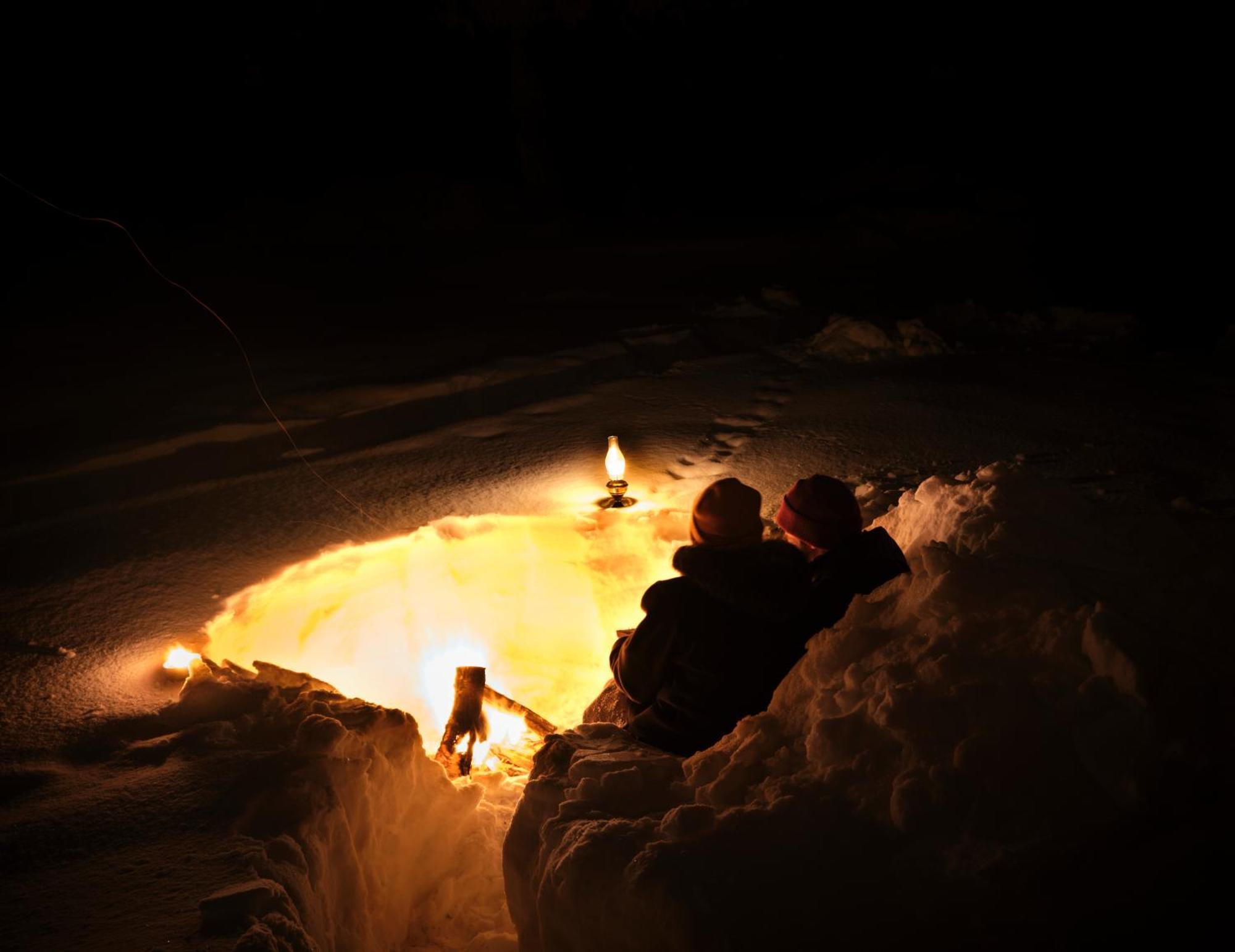 Langforsen Glamping & Lapland Experience 호텔 Lapptrask 외부 사진
